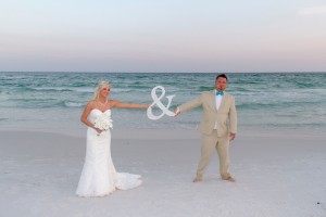 barefoot destin beach wedding