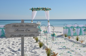 Okaloosa Island beach weddings